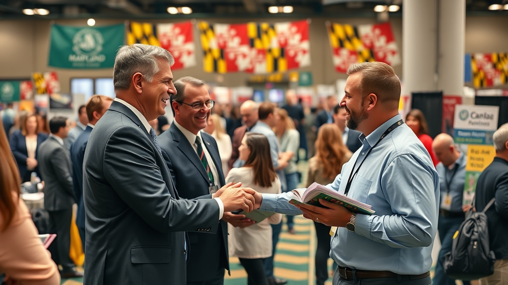 Entrepreneurs and officials connect at Maryland cannabis vendor fair in Baltimore