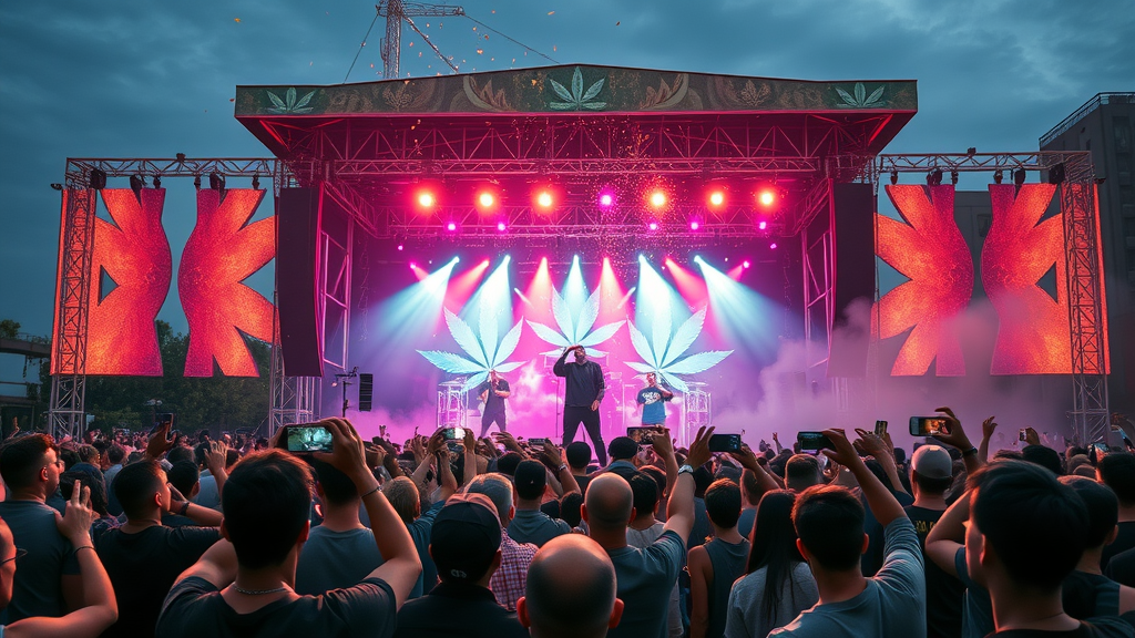 Headliners perform at National Cannabis Festival to lively, cheering DC audience.