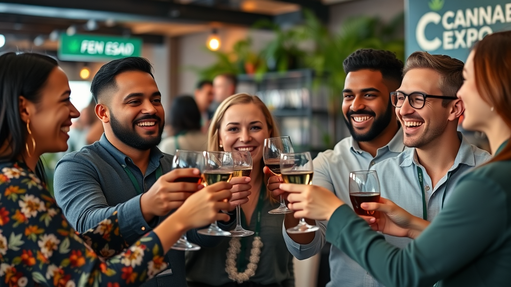 CB Expo Dortmund 2025 exclusive networking reception for cannabis professionals