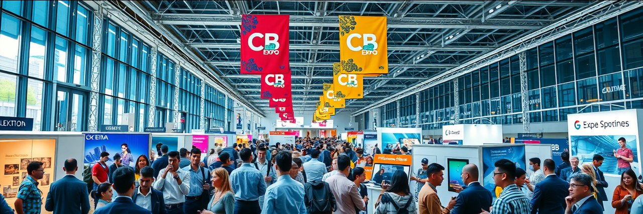 CB Expo Dortmund 2025 vibrant scene with crowd at modern convention center